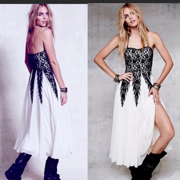 Free People Dresses & Skirts - Romantic Free People Lace Dress Size 4